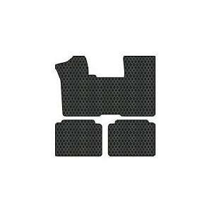  Custom Fit All Weather Rubber Floor Mats 1 Pc Front W/2 Pc Rears 