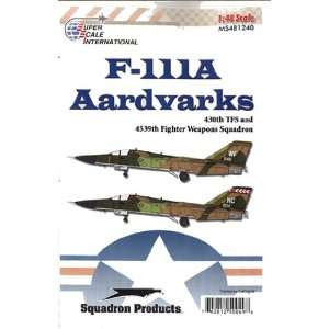  F 111 Aardvark 430 TFS, 4539 FWS (1/48 decals) Toys 