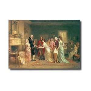 Washingtons Birthday 1798 Giclee Print
