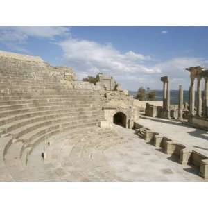 com The Theatre, Dougga (Thugga), Unesco World Heritage Site, Tunisia 
