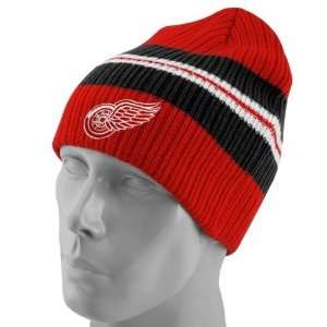 Reebok Detroit Red Wings Red Multi Team Colors Scully Knit 