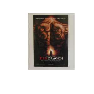  Red Dragon Mini Movie Poster Anthony Hopkins Everything 