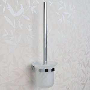  Ceeley Collection Wall Mount Toilet Brush Holder   Chrome 