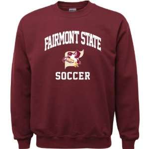  Fairmont State Fighting Falcons Maroon Youth Soccer Arch 