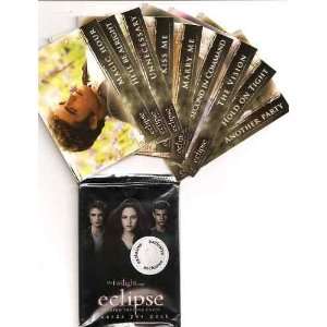 Twilight Eclipse Exclusive T1 T9 Trading Cards Everything 