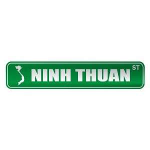   NINH THUAN ST  STREET SIGN CITY VIETNAM