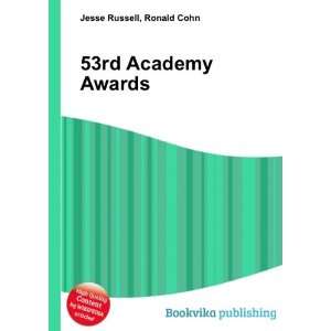 53rd Academy Awards Ronald Cohn Jesse Russell Books