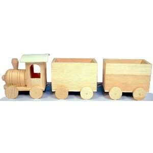   to Paint Unfinished Wood Train 3 Piece Set Arts, Crafts & Sewing