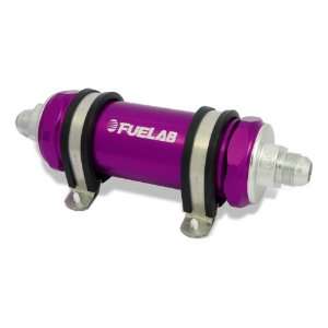   82803 4 Purple 10 Micron Long Length In Line Fuel Filter Automotive