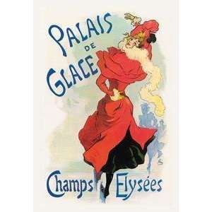   Vintage Art Palais de Glace Champs Elysees   00104 6