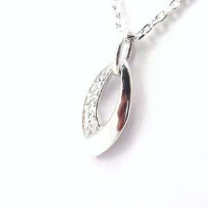  Necklace silver Câlin white. Jewelry