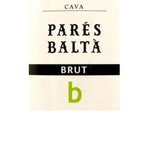  Pares Balta Cava Brut NV 750ml Grocery & Gourmet Food