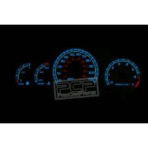  00 02 Chevrolet Cavalier with Tach Silver Reverse Gauges 