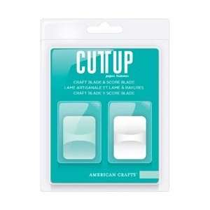 American Crafts Cutup Craft Paper Trimmer Replacement Blades 2/Pkg 