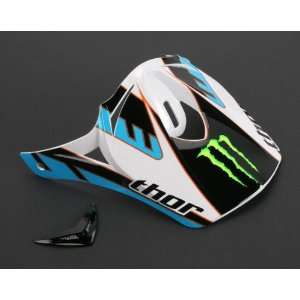   Thor Helmet Visor Kit for Pro Circuit 08, Blue 0132 0311 Automotive