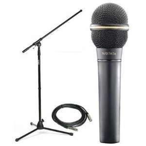  Electro Voice ND767A Dynamic Vocal Microphone (with Boom 