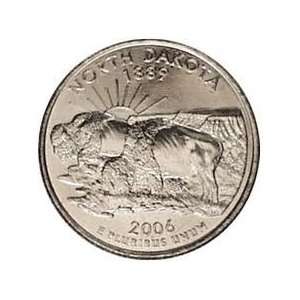    2006 P&D Uncirculated North Dakota Quarters 
