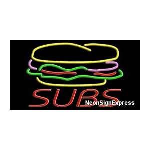  Subs Neon Sign 