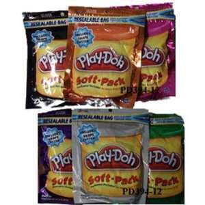  Playdoh Resealable SOFT PACKS 12PK Toys & Games