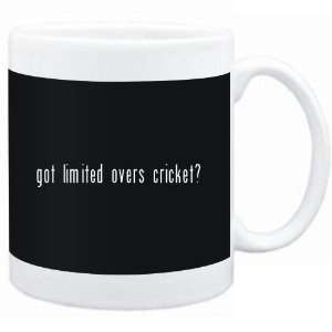  Mug Black  Got Limited Overs Cricket?  Sports Sports 