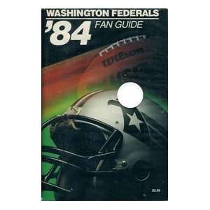  1984 Washington Federals Fan Guide