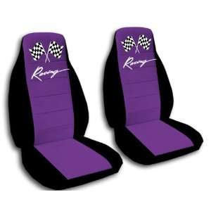   purple racing car seat covers for a 2009 Chevrolet Camaro. Automotive