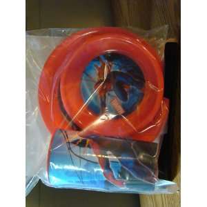  SPIDER MAN DINNER PLATE, BOWL & CUP 