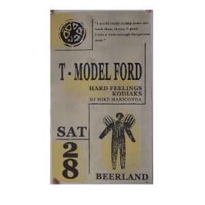  T Model Ford Poster Silkscreen Kodiaks T Model D 