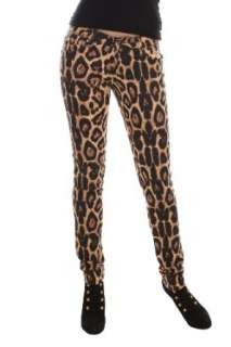  Tripp Leopard Print Girls Skinny Pants Clothing