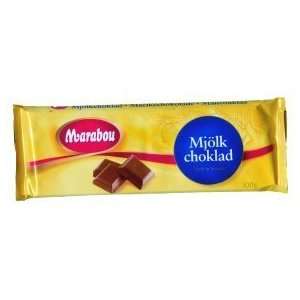 Marabou Milk Chocolate Candy Bar 100g  Grocery & Gourmet 