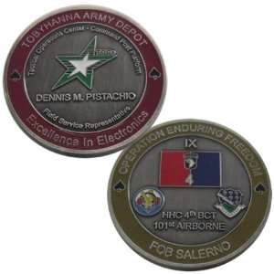  HHC 4th BCT 101st Airborne Challenge Coin 