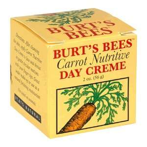  Burts Bees Carrot Nutritive Day Creme, 2 Ounce Jar (Pack 