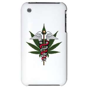  iPhone 3G Hard Case Medical Marijuana Symbol Everything 