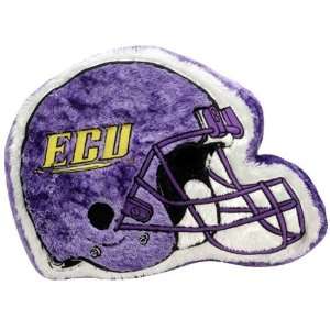  East Carolina Pirates 14 Team Logo Helmet Plush Pillow 