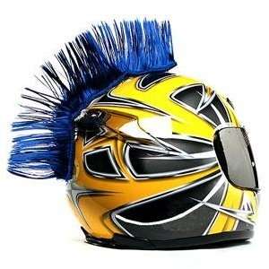  Hairy Rs Helmet Mohawk   One size fits most/Blue 