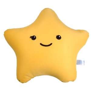   Yellow Star Padded Doll Toy Pillow 11 inch by Atomix1 Toys & Games