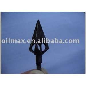  hunting arrow broadheads 4 v shape blades 125gr nwt 30pcs 