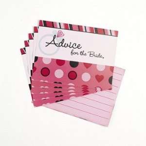 She Said Yes Advice Cards   Invitations & Stationery & Greeting Cards 