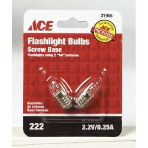  Cd/2 x 12 Ace Flashlight Bulb (43 1222)