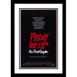 Friday the 13th Part 4   32x45 Framed and Double Matted Movie Poster 