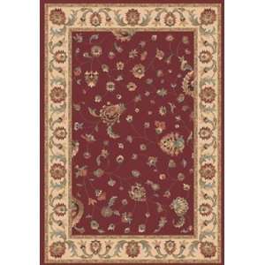    Dynamic Rugs Radiance 43003 1464 Red   5 3 x 7 7