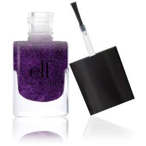  e.l.f. Nail Polish 1578 Dark Glitter Purple Beauty