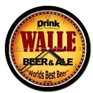  WALLE beer and ale cerveza wall clock 