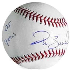   Autographed Baseball with 05 Phils Inscription