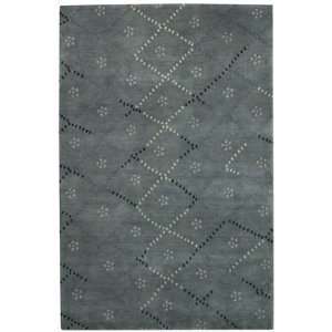  Capel Picturesque Fleur 1623 Grey Rectangle   9 x 12 