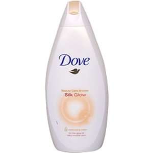   Dove Glow Body Wash Shower Silk 16.9 Oz / 500 Ml (Pack of 3) Beauty