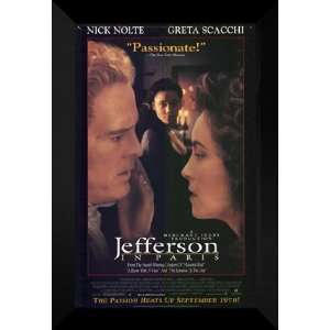  Jefferson in Paris 27x40 FRAMED Movie Poster   Style A 