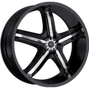   Milanni Belair 5 5x115 +18mm Black Wheels Rims Inch 17 Automotive