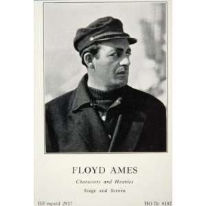1930 Floyd Ames Character Actor Movie Casting Ad   Original Casting Ad