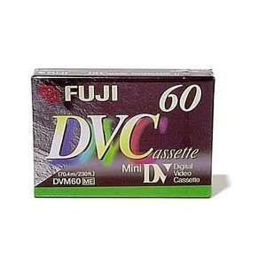 Fujifilm miniDV Videocassette   60 Minutes, Single   Model DVM 60 FUJI 